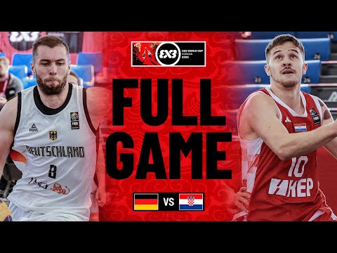 Germany 🇩🇪 vs Croatia 🇭🇷 | Men | Full Pool Game | FIBA 3x3 U23 World Cup 2025