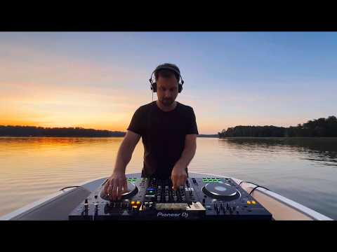 Melodic & Driving Techno Mix - Live on a Lake - Bonzan DJ Set (Adam Beyer, Maddix, Space 92)