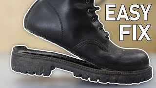 How to Fix a Boot Sole and Shoe Sole