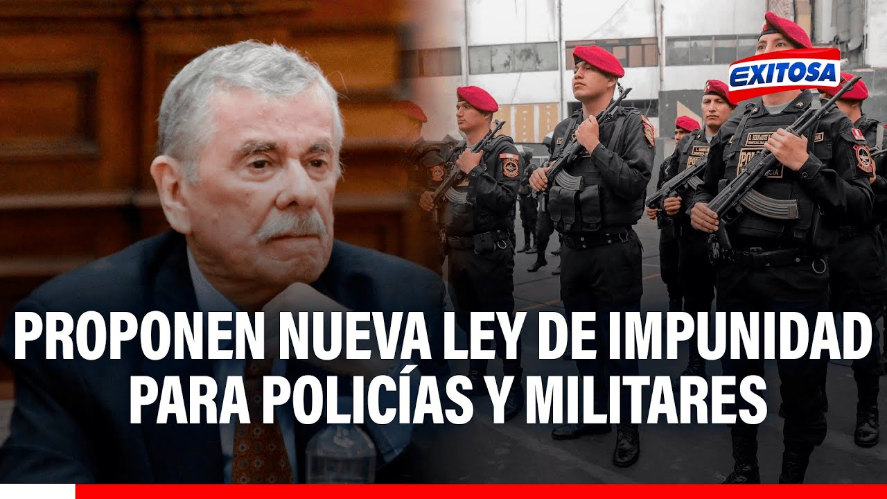 🔴🔵 Proponen nueva ley de impunidad para policías y militares por muertes en manifestaciones