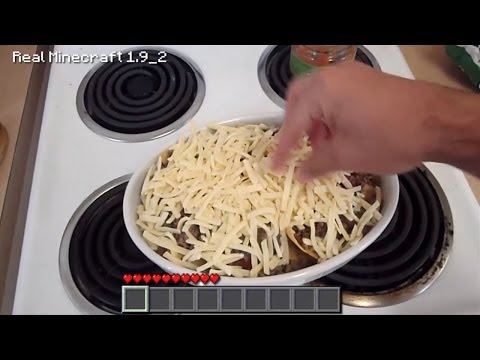 Real Life Minecraft Cooking - NACHOS