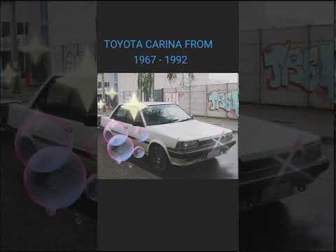Thumbnail for TOYOTA CARINA FROM 1967 - 1992 by Toyota Carina II, Toyota, Toyota Carina, Toyota Carina E, Car, Toyota Carina ED
