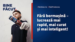 Înlocuiește bormașina cu adezivul super puternic de montaj FIX2 Turbo GT!