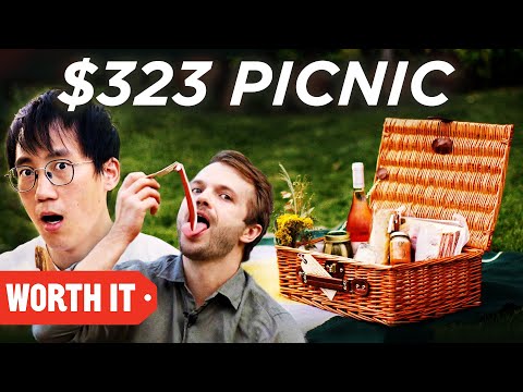 7元的野餐與323元的野餐對比。 ($7 Picnic Vs. $323 Picnic)
