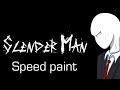 Slender Man Speedpaint