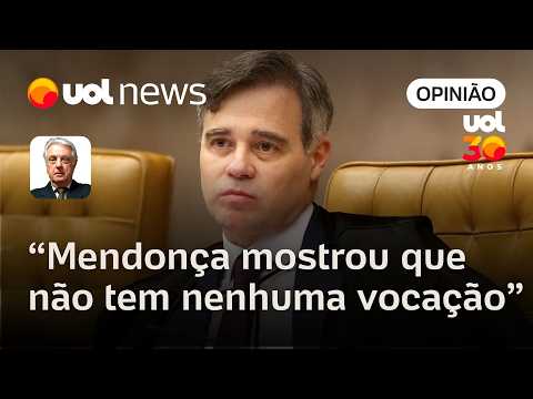 Fala de Mendonça sobre salário de ministro do STF mostra que ele não é vocacionado | Maierovitch