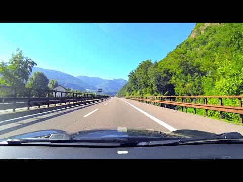 Relaxing Road Trip Time Lapse Europe. Germany to Sicily 2700km 3days in 3h. lofi music.