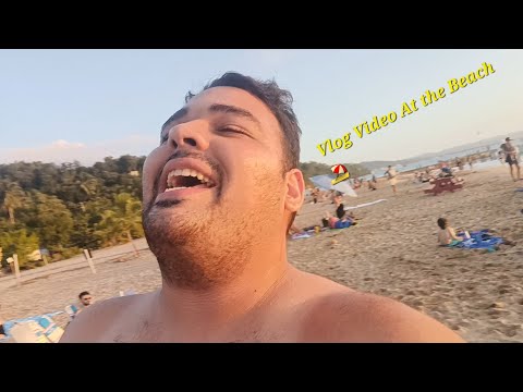 Vlog Video At the Beach ⛱️