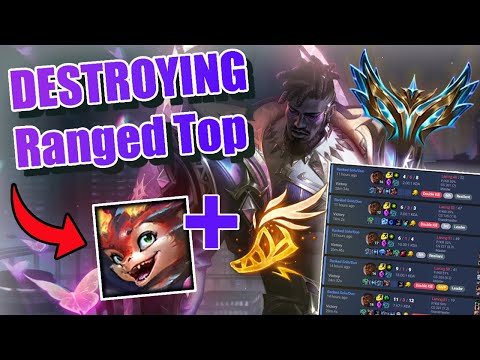 Ranged top is EASY for a Challenger K'Sante | Aatreus