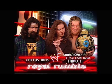 Story of Triple H vs. Cactus Jack | Royal Rumble 2000