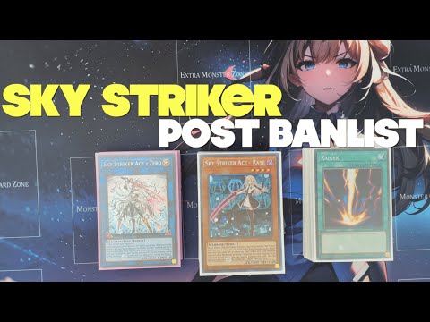 Sky Striker Deck Profile Post Banlist | Go Second Spell Heavy Board Breaker!