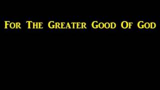 Iron Maiden - For The Greater Good Of God