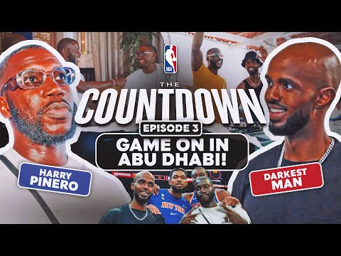 Harry Pinero & Darkest Man go ACCESS ALL AREAS at the NBA Abu Dhabi Games | The Countdown Ep 3 🏀