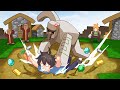 Villager Life Steve Vs Iron Golem Minecraft Anime