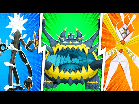 CRIEI UM TIME SÓ DE ULTRA BEAST NO MINECRAFT #34 100 DIAS NO PIXELMON