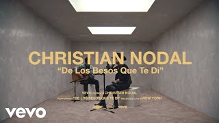 Christian Nodal - &quot;De Los Besos Que Te Di&quot; Live Performance | Vevo (Live)