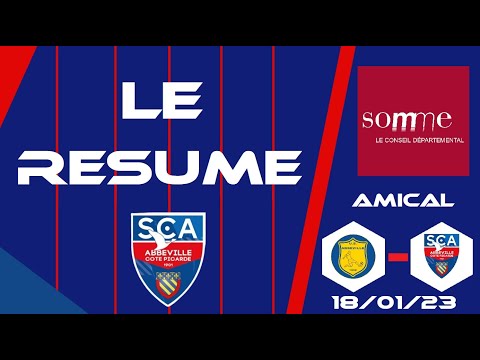 🎥Résumé US Abbeville🟡🔵 - SC Abbeville B🔵🔴 I Amical