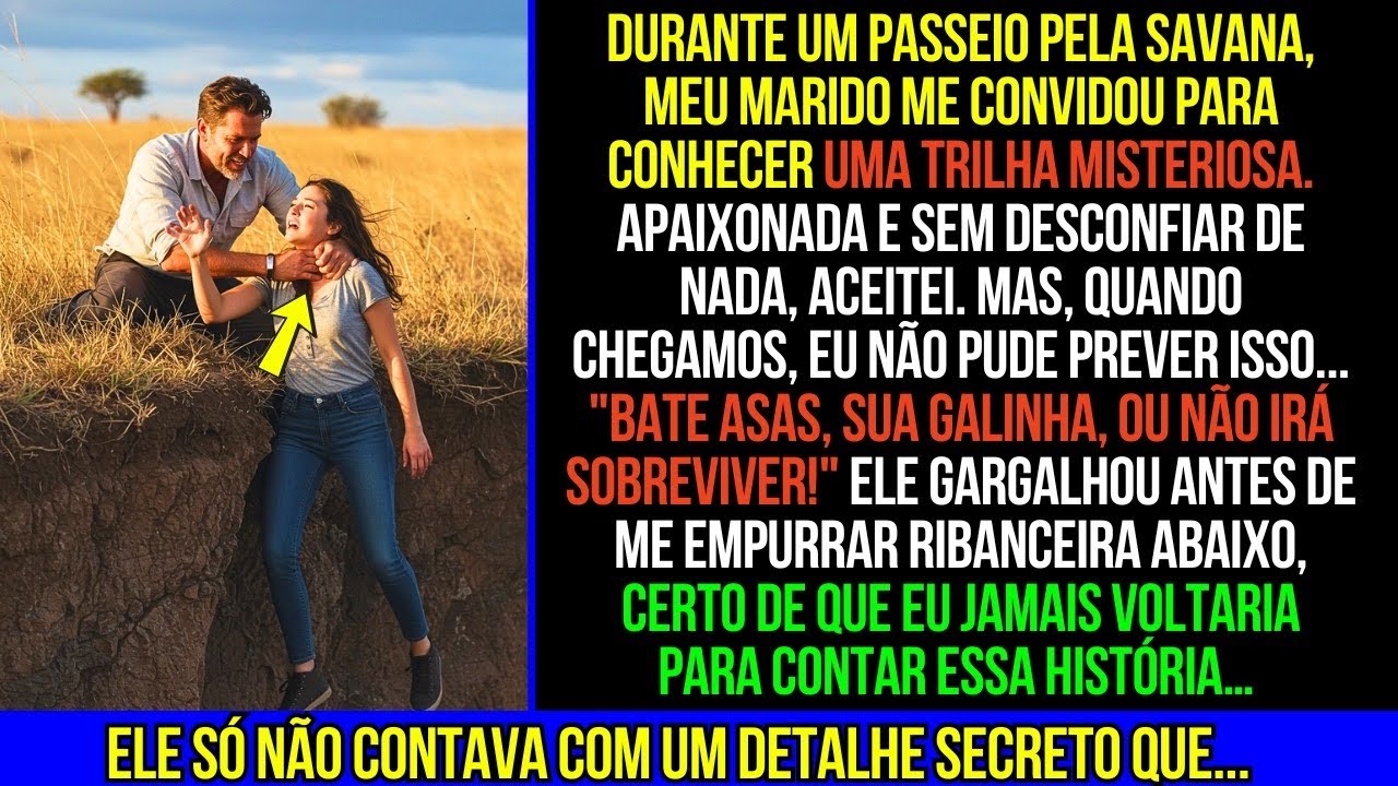 "Bate Asas, Sua Galinha, ou Não Irá Sobreviver!" Meu Marido me Jogou Pra Morte, só Que...