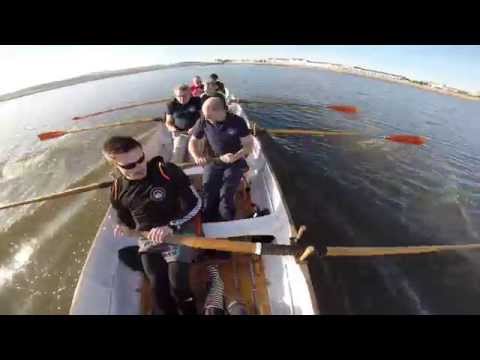 Exmouth Gig Club - Men's training row. 8th February 2015