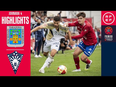 Resumen #PrimeraFederación | SD Tarazona 0-0 Marbella FC | Jornada 4 | Temp. 25/26