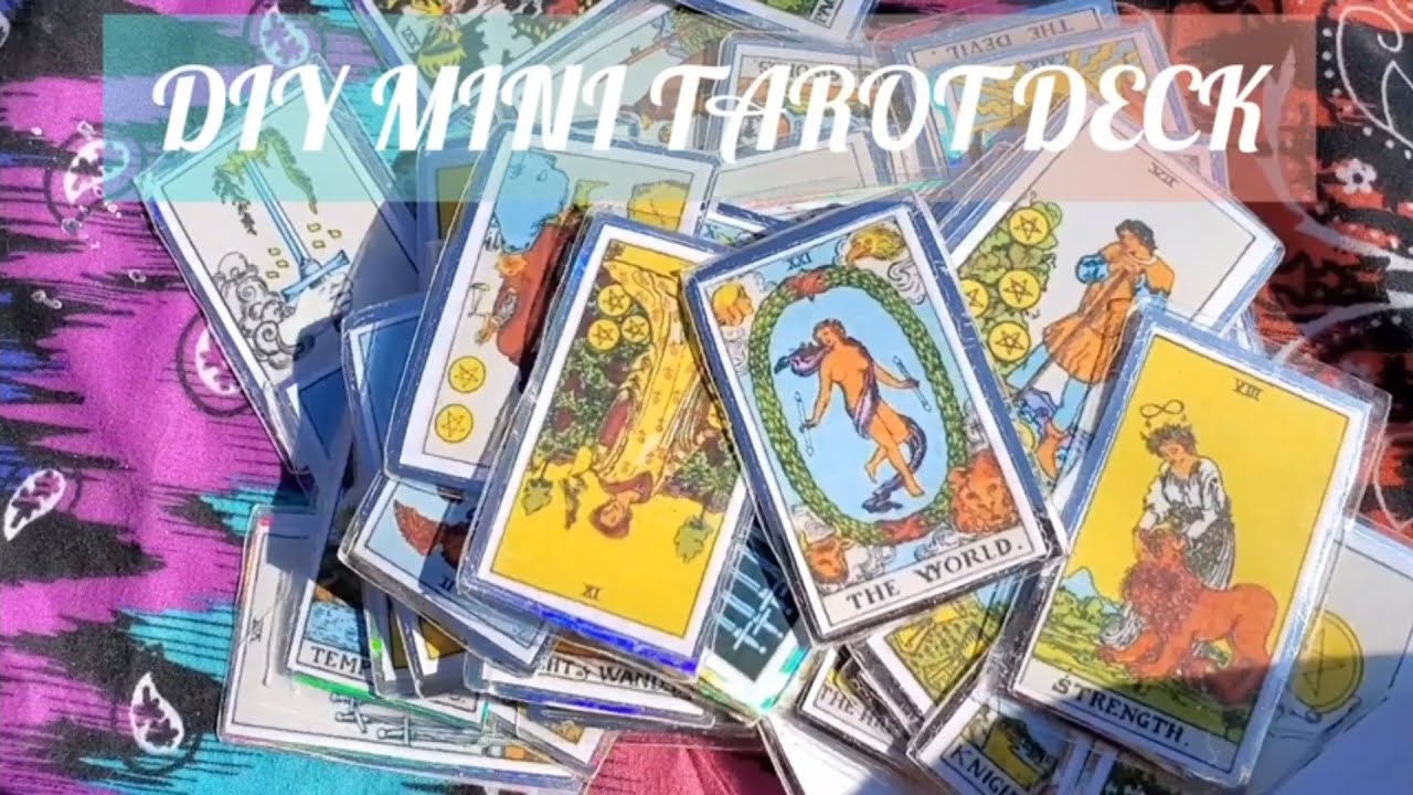 🔮 DIY MINI TAROT DECK 🔮