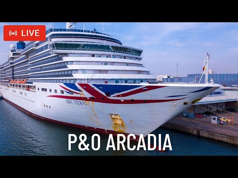 Thumbnail for SHIPS TV - P&O Arcadia Cruise Ship Departing Port of Southampton (LIVE)