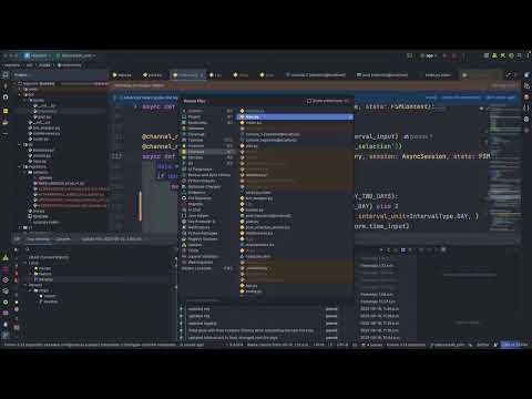 Live Coding Python Aiogram Sqlalchemy