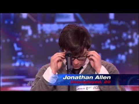 Most Emotional Audition Ever!! Jonathan Allen, Americas Got Talent