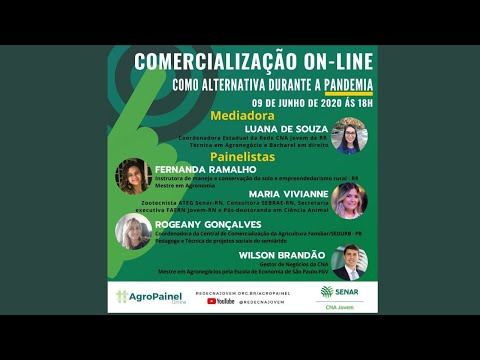 AgroPainel Rede CNA Jovem - Comercialização online como alternativa na pandemia