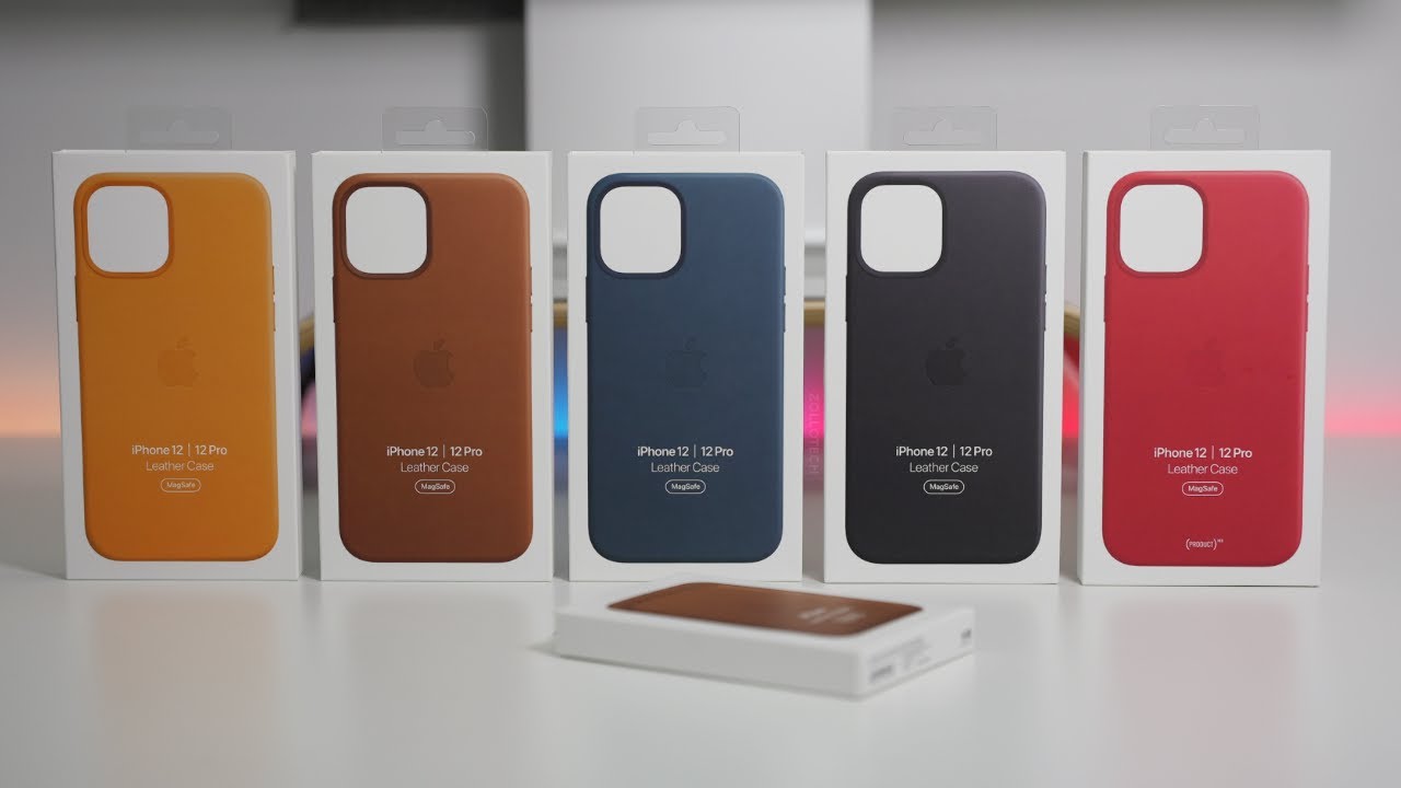 iPhone 12 and iPhone 12 Pro Leather Cases with MagSafe - Unboxing and Everything You Wanted To Know