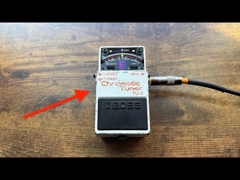 Boss TU-2 Chromatic Tuner (Dark Gray Label) 1998 - 2009 - White Bild 6
