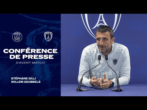 Conférence de presse avant PSG - Paris FC en Coupe de France