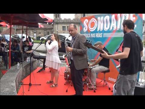 Pablo Estellés & Black Birds en Redondela - Ain´t no sunshine (Bill Withers)