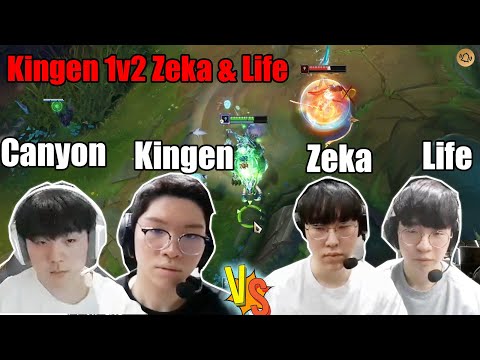 Canyon & kingen VS Zeka & Life