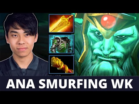 ANA SMURFING WK | SHOWS WHY THIS HERO IMBA IN THIS PATCH | DOTA 2 WHAT WAS THAT MOMENT