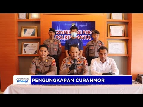 POLSEK PAJANGAN BANTUL UNGKAP KASUS CURANMOR
