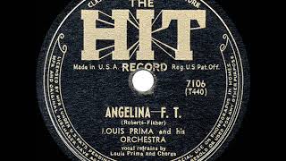 1944 HITS ARCHIVE: Angelina - Louis Prima