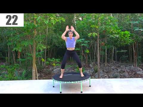 10 Minutes Rebounding HIIT Detox 128BPM on a Leaps & Rebounds Trampoline. Mar 2025 128BPM