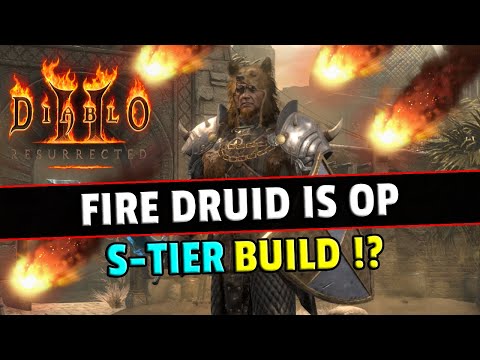 Druid MOST BROKEN build in D2 ever !! Diablo 2 resurrected