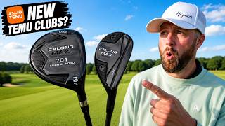 New TEMU Budget Golf Clubs! - Did CALONG Hybrid & Fairway Woods Just Get Better?