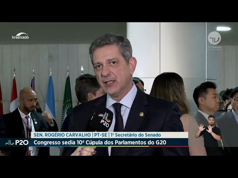 Rogério Carvalho: temas do P20 devem ser levados a cada Parlamento do grupo &mdash; Senado Notícias