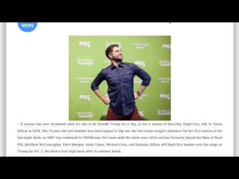 Press review: SNL Has Chosen Its Trump