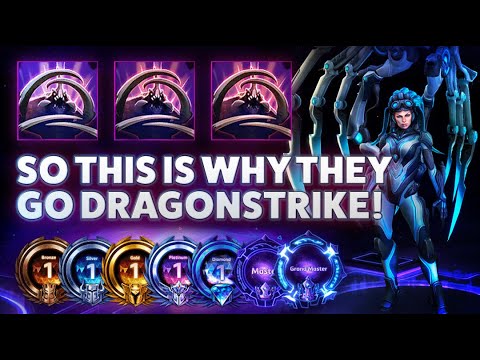 Kerrigan Ultralisk - SO THIS IS WHY THEY GO DRAGONSTRIKE! - B2GM Season 7(Diamond 4)
