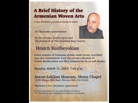 A Brief History of the Armenian Woven Arts by Hratch Kozibeyokian