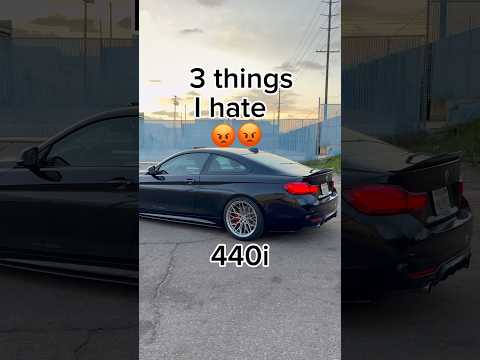 3 things I hate!😡 #bmw #440 #b58 #modified #tuning #turbo #upgrade #fail #automobile