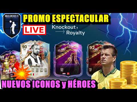 LLEGA KNOCKOUTS ROYALTY con NUEVOS ICONOS y HÉROES EN FC 26 🔴 Hoy atracamos a BAD ARTS