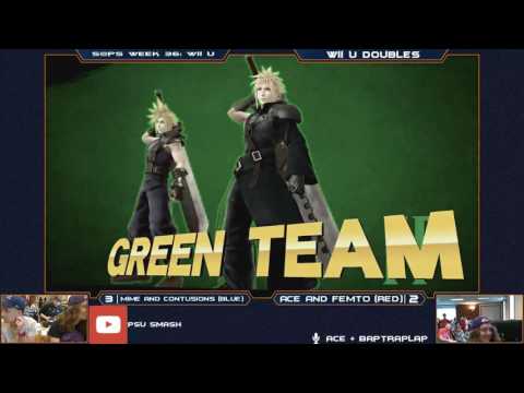 Spooky Smash Saturday Wii U Doubles - Myko + Marko (Green) vs Mime + Contusions (Blue) - Grand Final