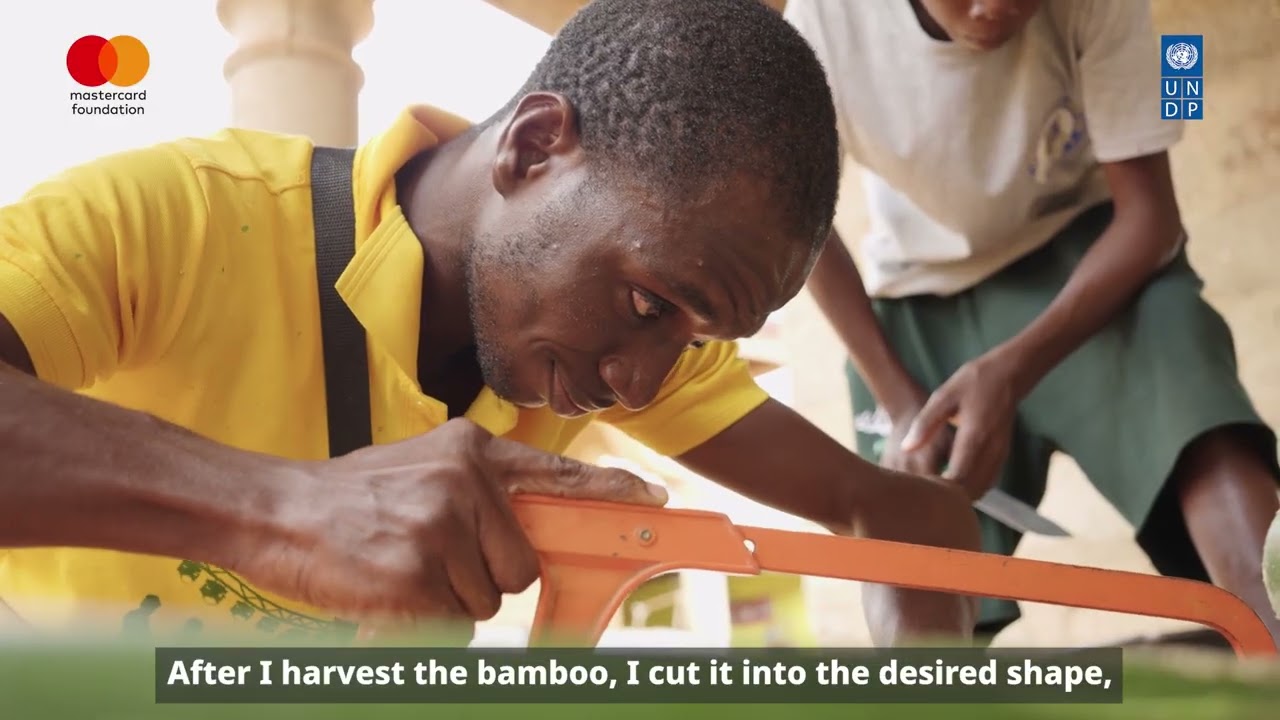 Reducing Plastic Waste with Bamboo Innovation | Meet Francis Biney