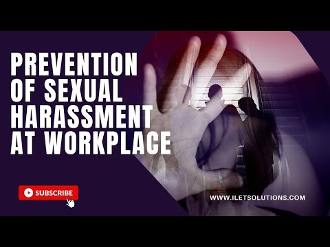 Prevention of Sexual Harassment at Workplace
