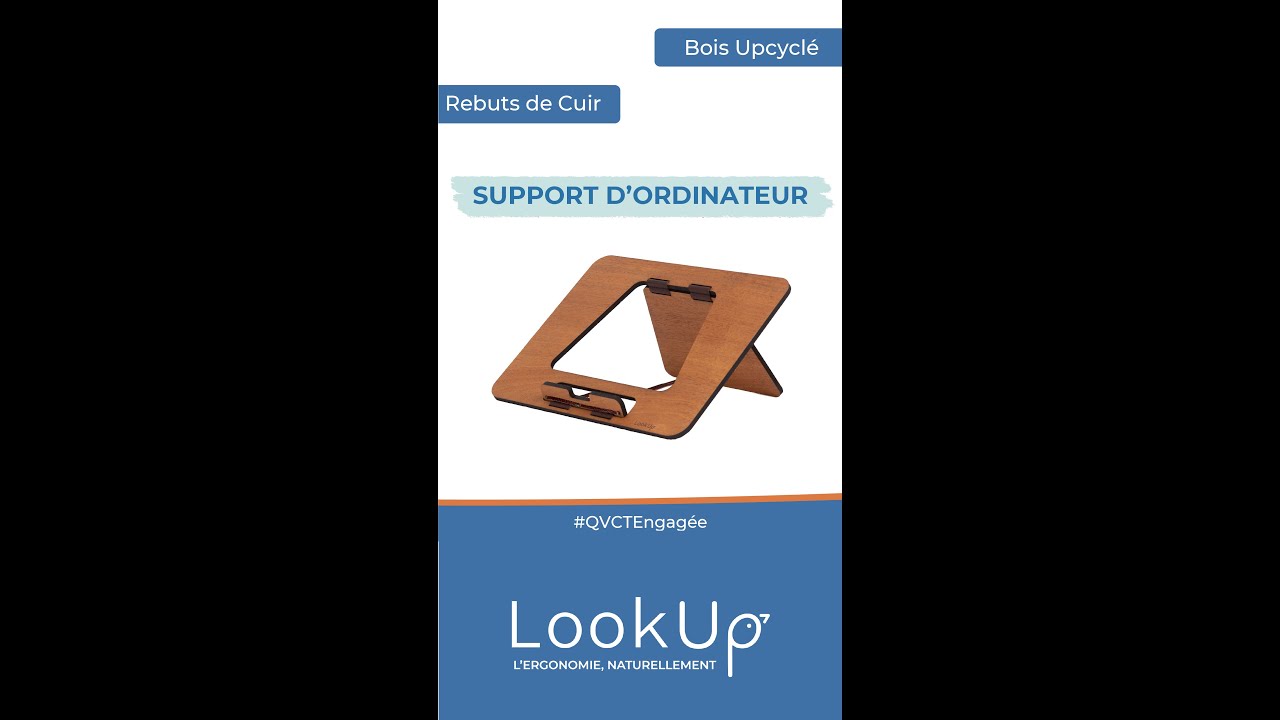 Notre indémodable support en bois !